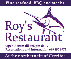 Roy's seafood restaurant in Mazatlan Mexico