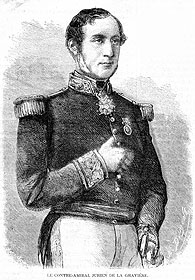 French Vice Admiral Jurien de la Graviere