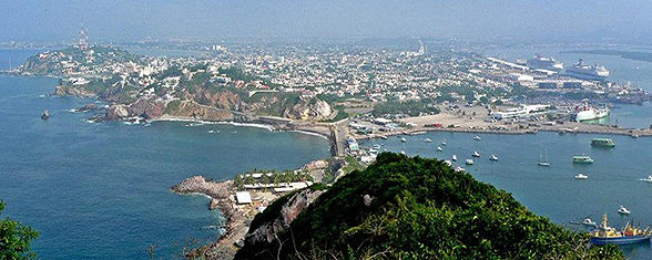 View from the top of El Faro Mazatlán