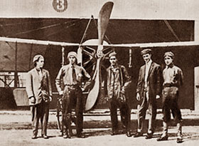 Famous Five Mexican pilots