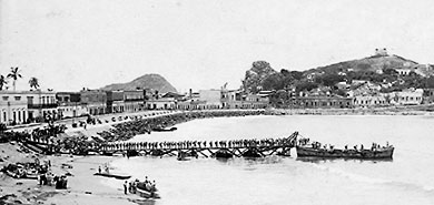 Federalist Pier, Olas Altas Beach, August 8, 1914