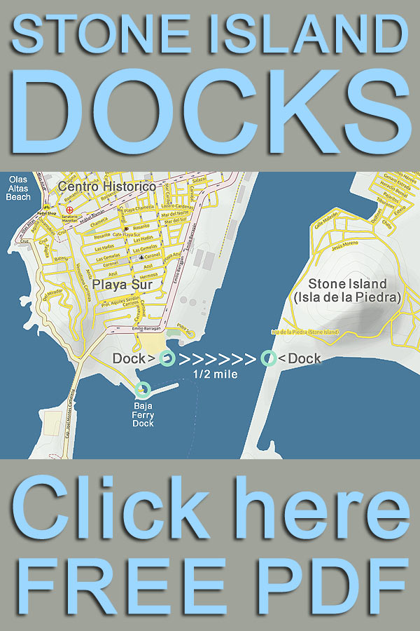 Map to the docks that take you to Stone Island - download free .pdf!
