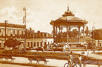 Mazatlan Plaza Republica early 1900s
