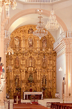 Iglesia Nuestra Señora del Rosario en Rosario Sinaloa México