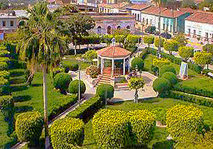 San Ignacio town square