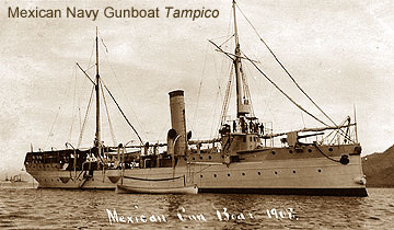Mexican Navy gunboat Tampico